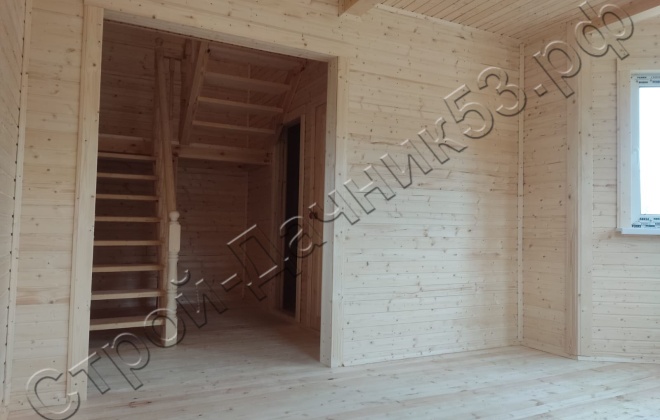 4 Каркасный дом Д-9, 7х7м, 89 М², Московская область, Раменский район, СНТ «ИС Базис» (19)